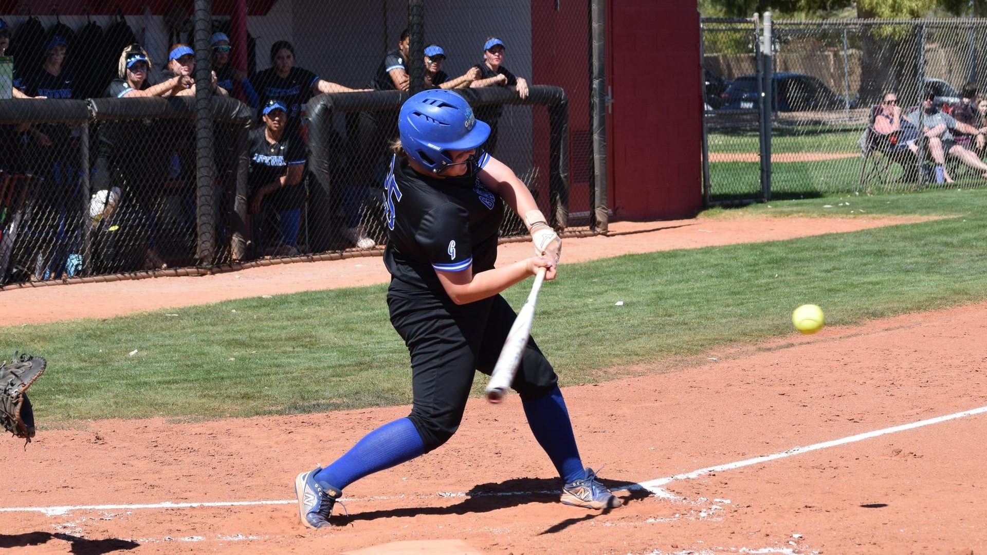 Softball Sweeps PV!