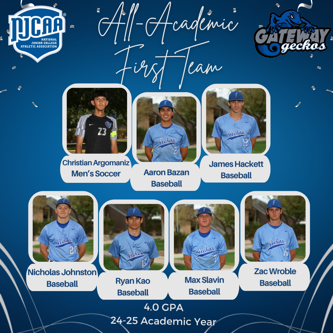 24-25 NJCAA All-Academic Awards