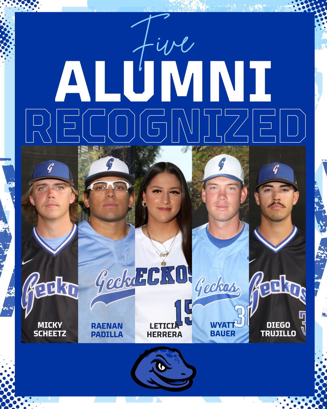 Five Alumni Receive Conference Recognitions